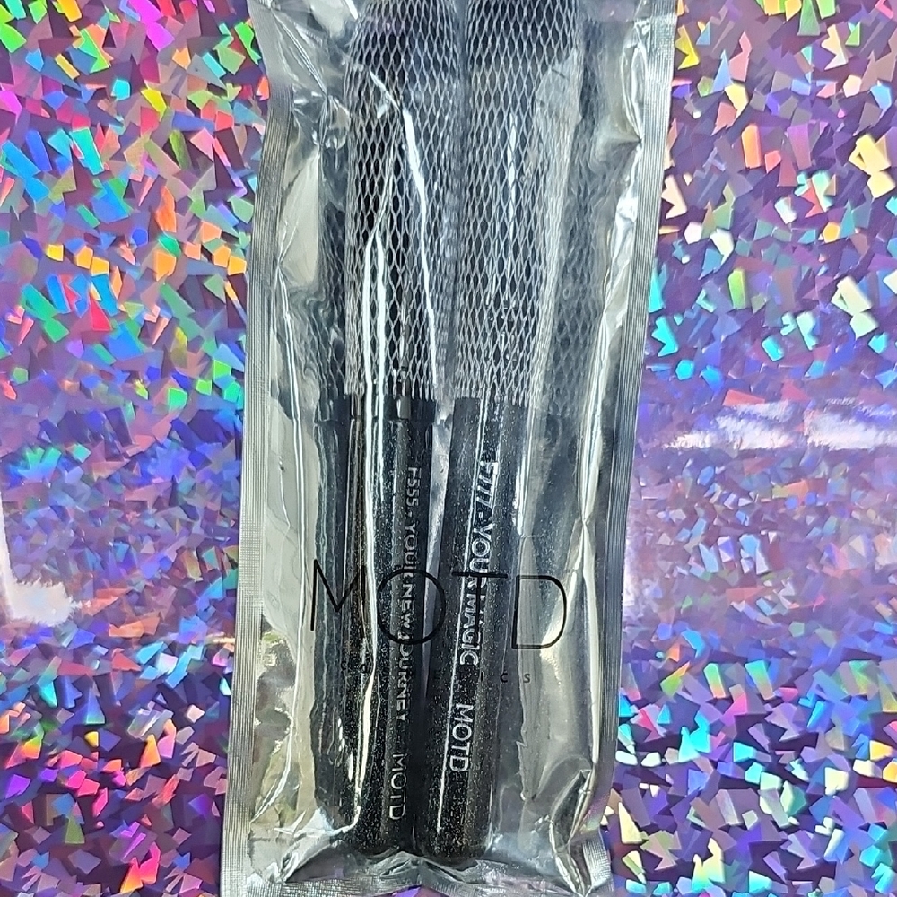 MOTD Black Makeup Brush Set – Professional Face & Eye Brushes